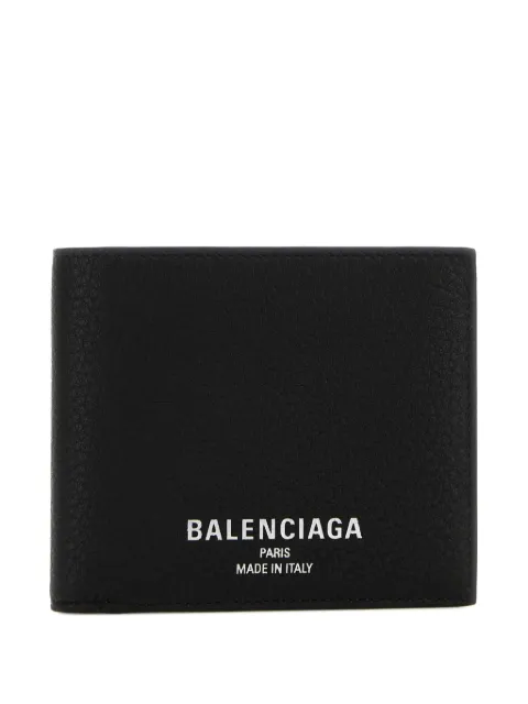 Balenciaga logo-print bifold wallet Black 8119102ABV0