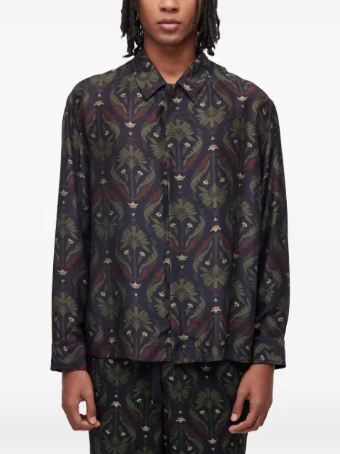 Osklen printed shirt Black 74615