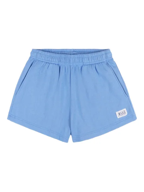 Sporty & Rich elasticated-waist shorts Blue SH052620139BL2488