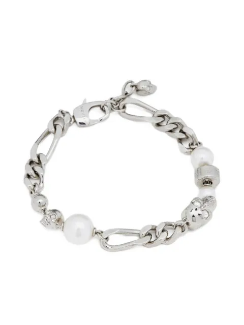 Alexander McQueen skull-motif chain bracelet Silver 836792J16PAJ16PA