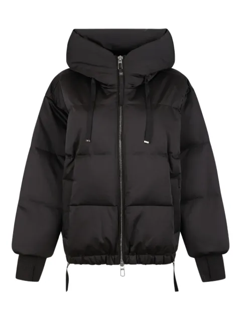 Duno hooded quilted jacket Black HEKAMMESTRE239
