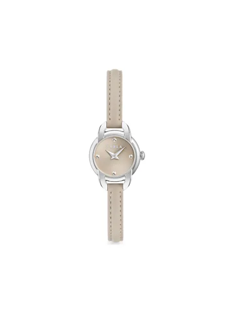 Furla leather strap 28mm Grey WW00064001L1