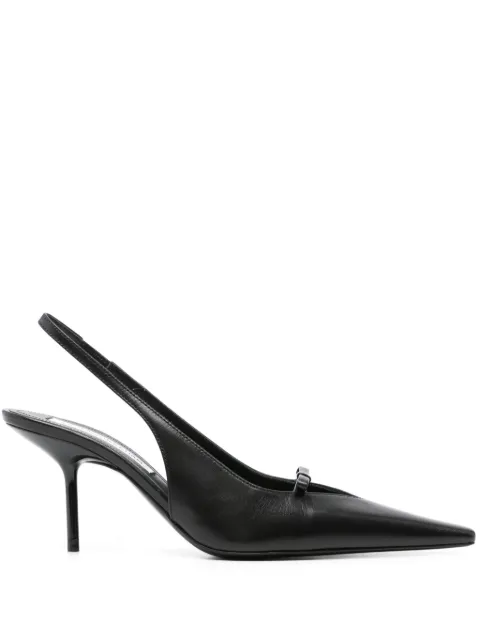 Victoria Beckham 75mm slingback pointed-toe pumps Black 1325FSL006777A
