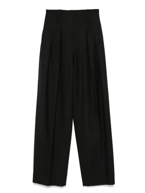 Victoria Beckham pressed-crease trousers Black 1325WTR006479B