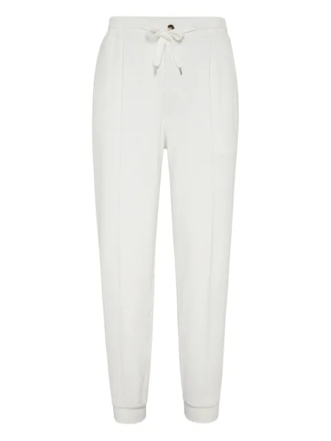 Brunello Cucinelli drawstring track pants Neutrals MM8323268GC387