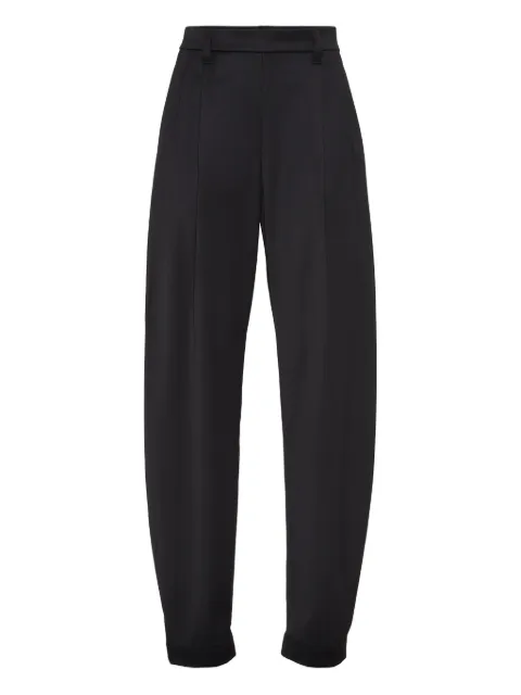 Brunello Cucinelli pleated-front tailored trousers Black MB166P9007C101