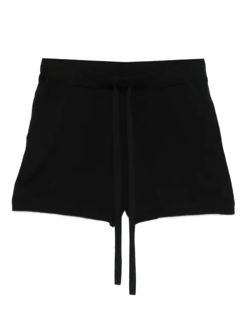 P.A.R.O.S.H. drawstring-waist shorts Black LINFA25WD570605