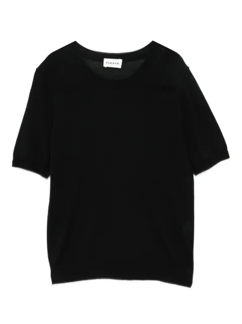 P.A.R.O.S.H. short-sleeve round-neck t-shirt Black LINFA25WD540779