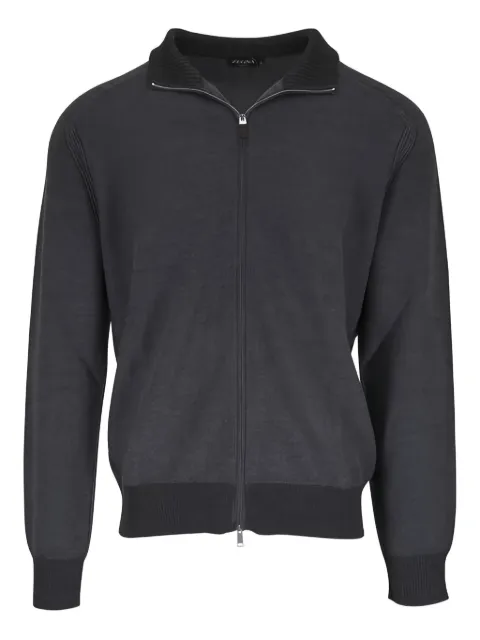 Zegna zip-fastening cardigan Grey UGJ92A2157