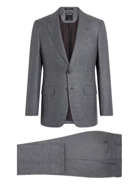 Zegna Oasi cashmere suit Grey 229510A222C2N5