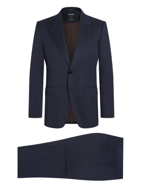 Zegna Centoventimila wool suit Blue 222532A221L2N5