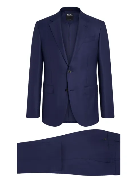 Zegna wool suit Blue 237556A222FT2Y