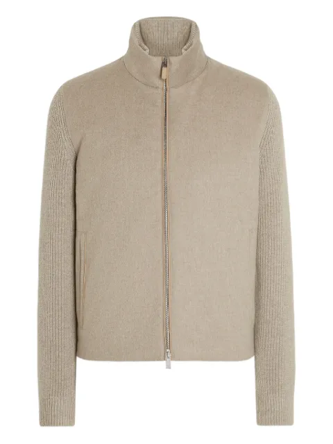 Zegna Oasi-cashmere cardigan Neutrals UGK30A2GCT157