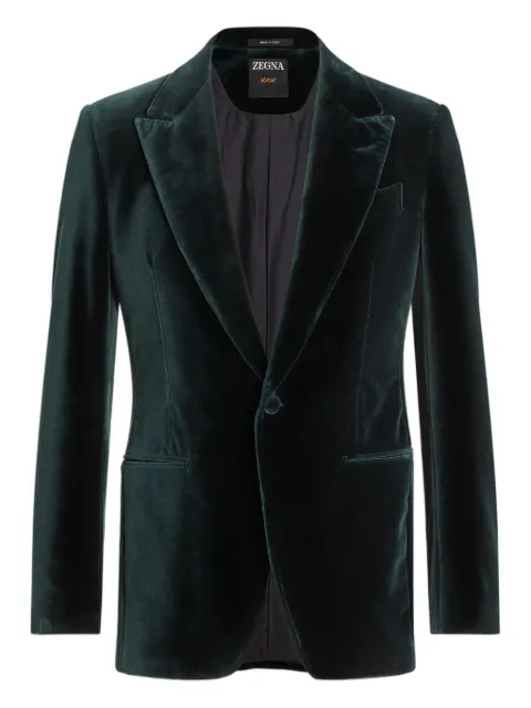 Zegna cotton blazer Green 270E09A211ETN0