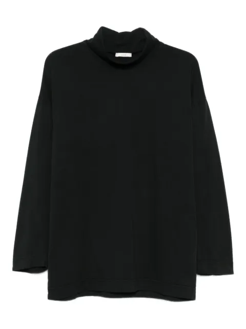 Haikure high-neck cotton top Black HEW54130TJ048PX