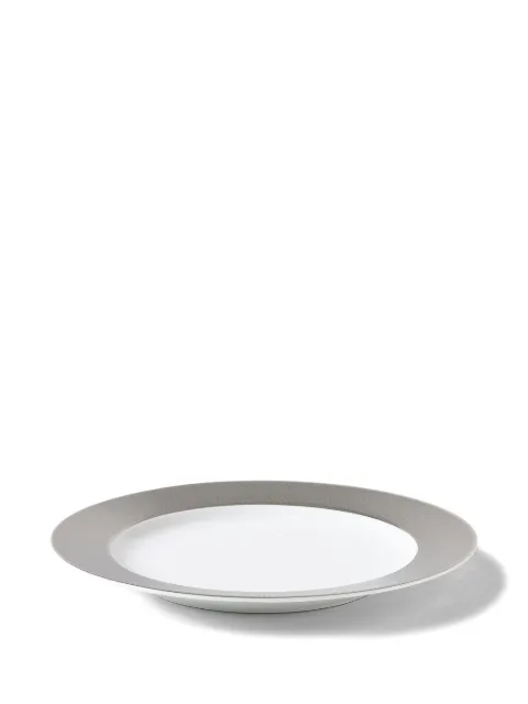 Ralph Lauren Home Hewitt textured-border salad plate Grey 680948741001