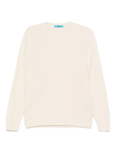 Drumohr lambs wool crew-neck sweater Neutrals D8W103GLO125