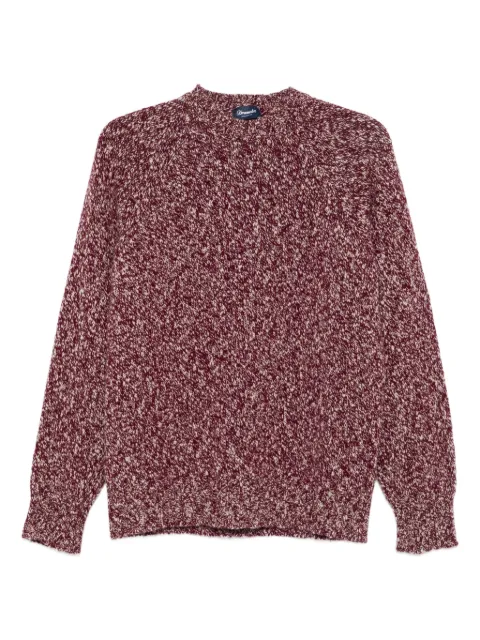 Drumohr speckled wool sweater Red D5W103M