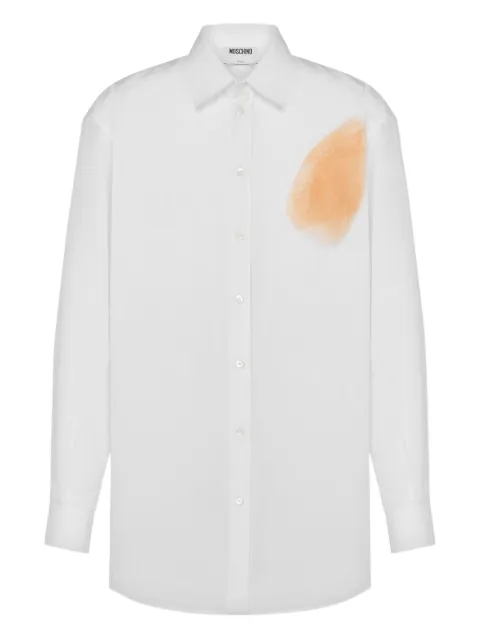 Moschino abstract-print shirt White 02085235
