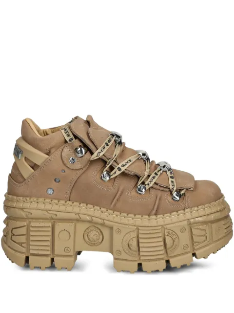 NEW ROCK M-106WALL-C10 platform lace-up sneakers Neutrals M106WALLC10