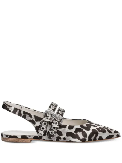 Kennel & Schmenger Greta double-buckle flats White 5112600