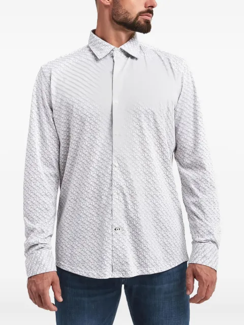 Joop! logo-print long-sleeve shirt White 30038819