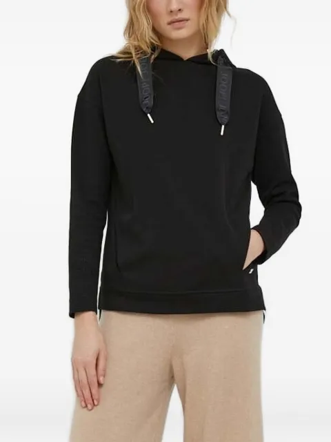 Joop! side-split hooded top Black 30032522