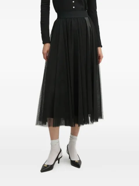 Joop! tulle A-line midi skirt Black 30045183