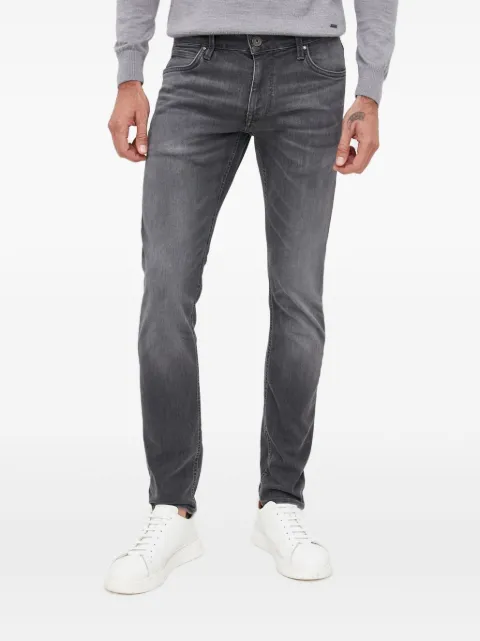 Joop! leather-patch jeans Grey 30033386