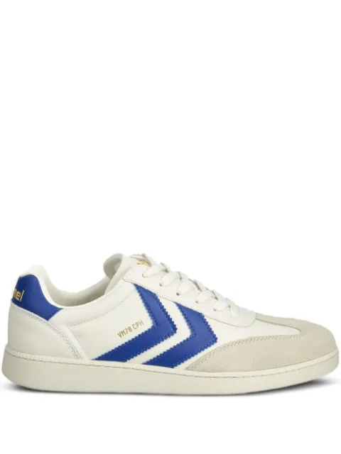 Hummel chevron suede sneakers White 224160