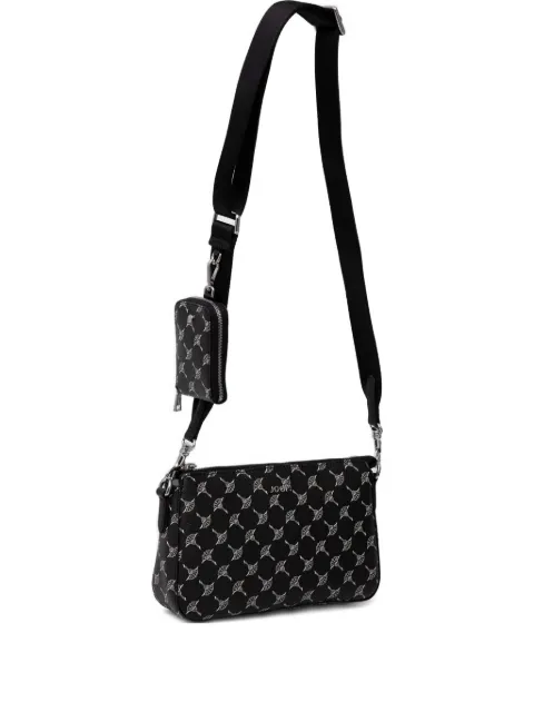 Joop! Cortina Jasmina logo-jacquard crossbody bag Black 4140006167