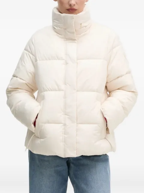 Joop! high-neck quilted jacket Neutrals 30044146