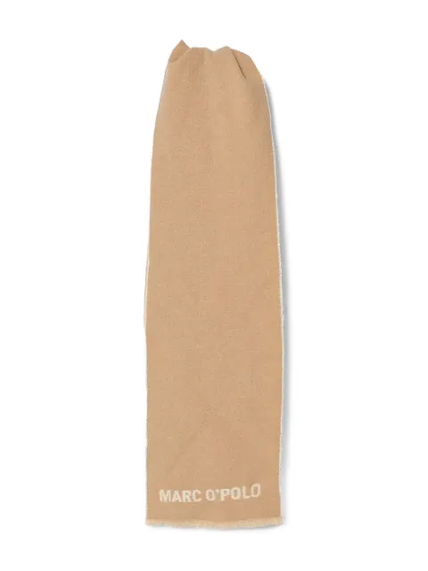 Marc O'Polo frayed-edge scarf Neutrals 409802802173