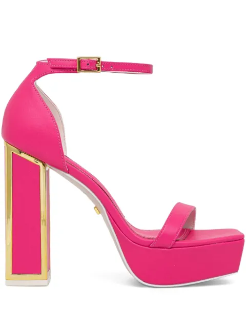 Kat Maconie 125mm Missy platform ankle-strap sandals Pink MISSYFUSCHIA