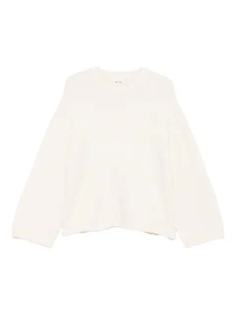 Soft Goat Knit chunky crewneck relaxed fit Neutrals FW25SF2401210086