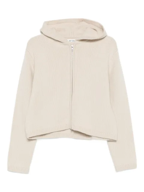 Soft Goat Chunky cashmere hoodie Neutrals FW252451812007