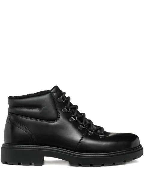 Geox lace-up leather boots Black U46FRE0003Z