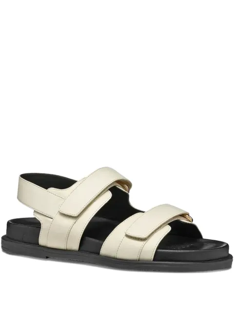 Geox touch-strap flat sandals Neutrals D55YWC000TU