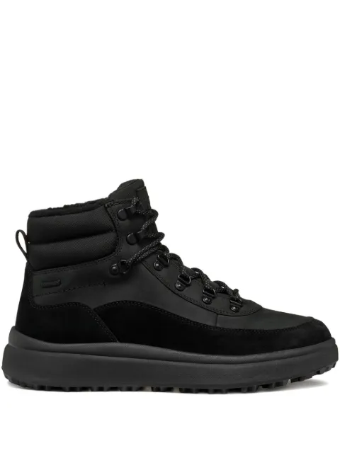 Geox Granito Grip padded lace-up sneakers Black U46FZD0FF22