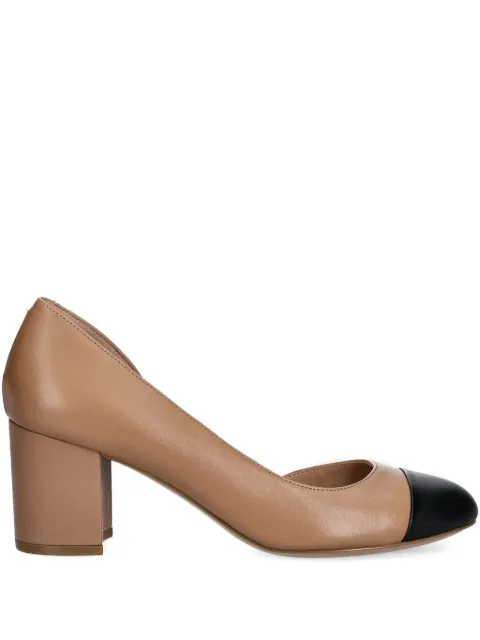 Geox 65mm Virnilisa heeled pumps Neutrals D55YYB0TUBC