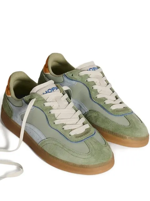 Hoff Park suede panelled sneakers Green 12519009