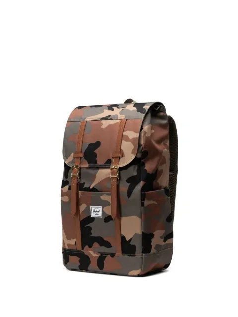 Herschel Supply Co. camouflage buckle backpack Brown 1139700032