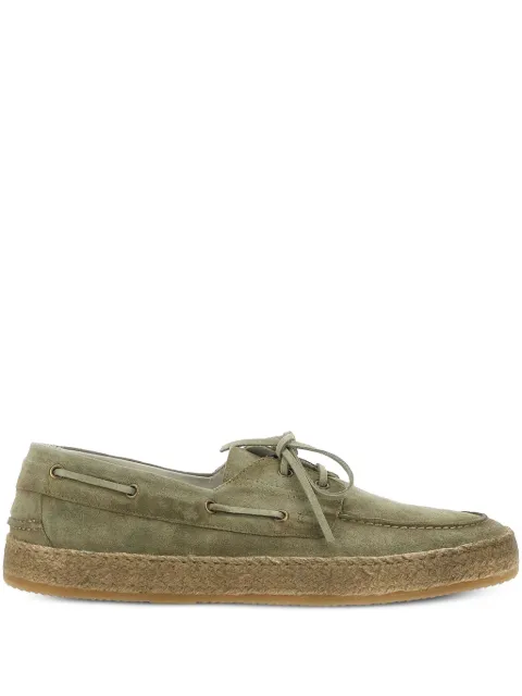 corvari 1933 suede loafers Green 3G2J18825