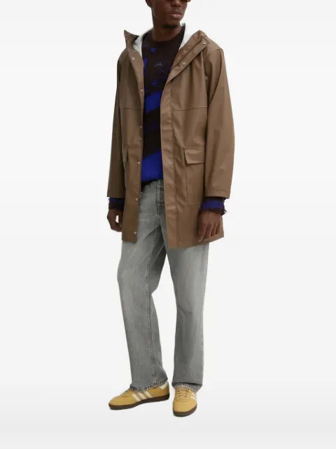 Herschel Supply Co. hooded flap-pocket coat Brown 5034502001