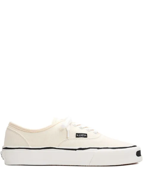 KAMIYA Herc canvas low-top sneakers White G11FW701
