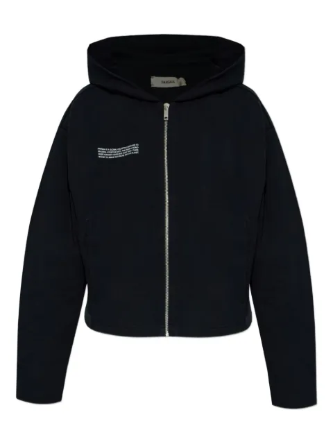 Pangaia zip-up hoodie Black 10002361