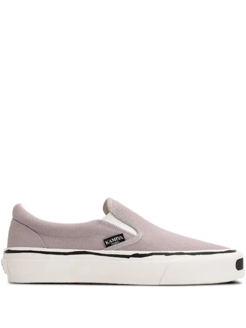 KAMIYA Cornell slip-on sneakers Purple G14FW701