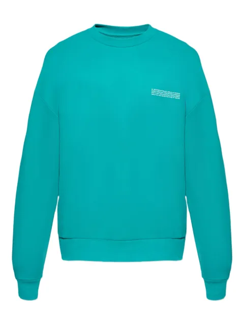 Pangaia crew-neck organic cotton sweatshirt Green 10000183