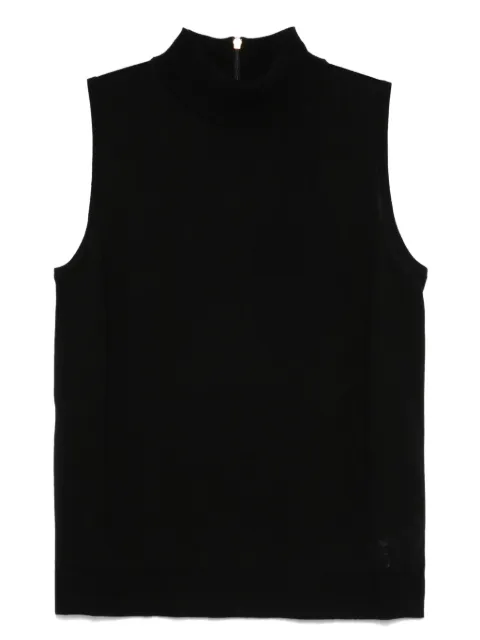 Michael Michael Kors high-neck sleeveless top Black MT561904VR