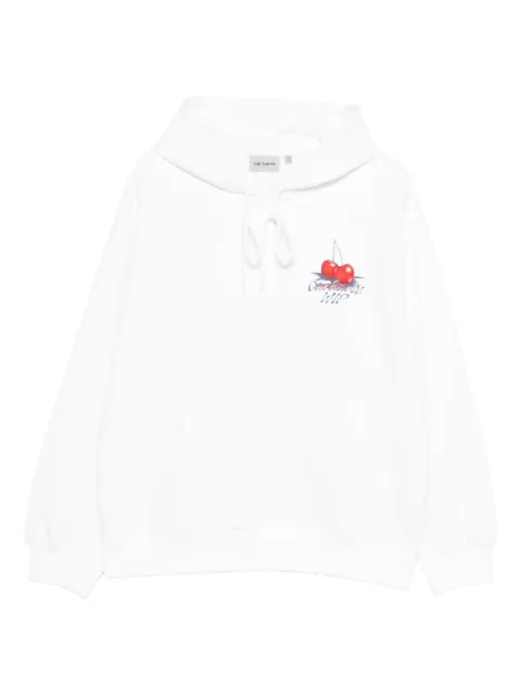 Carhartt WIP cherry-print hoodie White I035191